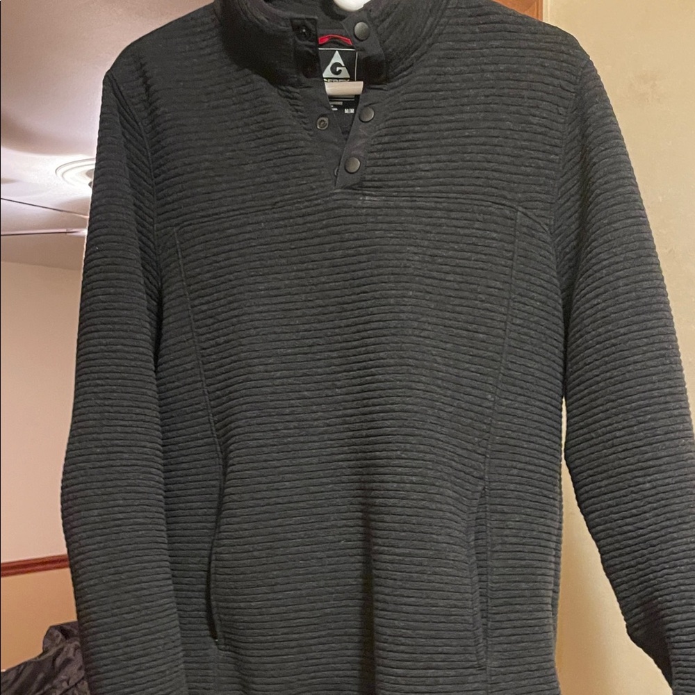 Gerry fleece quarter zip button  shirt
